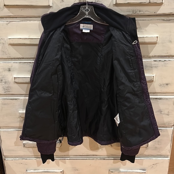 Columbia light weight Omni shield puffer Women’s L plum purple - Picture 5 of 8